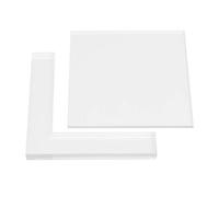 Samfox Positioner, Rubber Stamp Coloring Board Locating Clear Pad Stamp Positioner Kit 2pcs/Set