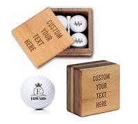 SamGoat Custom Golf Gift for Men Unique, Women - Personalized Golf Ball Marker Gift with Luxury Box, Gifts for Golfers Men, Funny Golf Gift for Dad, Mom, Him, Boss on Anniversary, Birthday, Christmas