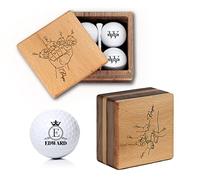 SamGoat Custom Golf Gift for Men Unique, Women - Personalized Golf Ball Marker Gift with Luxury Box, Gifts for Golfers Men, Funny Golf Gift for Dad, Mom, Him, Boss on Anniversary, Birthday, Christmas