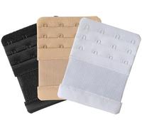SAMGU Bra Extenders 2 Hook/ 3 Hook/ 4 Hook Women Bra Extension Strap Elastic Stretchy, 3 PCS