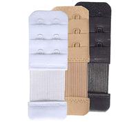 SAMGU Bra Extenders, 3 Pieces Bra Strap Extensions 2 Hook Elastic Bra Extender