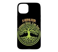 Samhain Enchanted Woods Celtic Roots Gaelic Halloween Case for iPhone 15 Plus