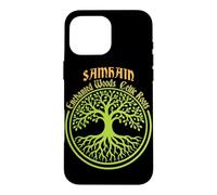 Samhain Enchanted Woods Celtic Roots Gaelic Halloween Case for iPhone 16 Pro Max
