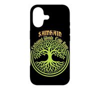 Samhain Enchanted Woods Celtic Roots Gaelic Halloween Case for iPhone 17