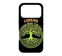 Samhain Enchanted Woods Celtic Roots Gaelic Halloween Case for iPhone 17 Pro