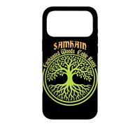 Samhain Enchanted Woods Celtic Roots Gaelic Halloween Case for iPhone 17 Pro Max