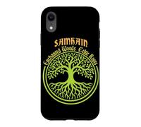 Samhain Enchanted Woods Celtic Roots Gaelic Halloween Case for iPhone XR