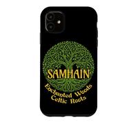 Samhain Enchanted Woods Celtic Roots Gaelic Halloween Witch Case for iPhone 11