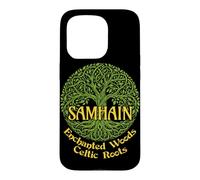 Samhain Enchanted Woods Celtic Roots Gaelic Halloween Witch Case for iPhone 15 Pro