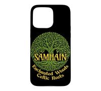 Samhain Enchanted Woods Celtic Roots Gaelic Halloween Witch Case for iPhone 15 Pro Max