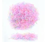 SamHeng 1000 Pcs Small Elastic Hair Bands, Women Mini Hair Rubber Bands Elastic Bands for Hair, Kids Hair Elastics Hair Ties for Braids Hair Bobbles for Toddler Girls Lady Wedding Hairstyle (B)