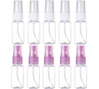 SamHeng 15ml Spray Bottles, 10 Pcs Small Refillable Fine Mist Spray Bottles Leakproof Sprayer Travel Container, Transparent Portable Plastic Empty Atomiser Spritzer for Liquids Cosmetic Perfumes