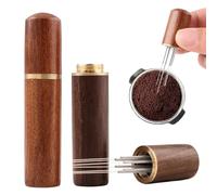 SamHeng Coffee Distribution Tool, 2 PCS WDT Tool with Wood Handle