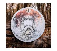 Sami drum,Pagan Hand Drum, Creative 10 Inch Drum Shaman Drum Round Therapy Drum for relax Adult Drum Percussion Ethereal Drum