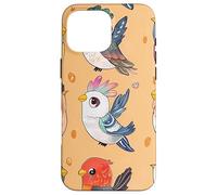 Sami Duodji Style Cute Birds Case for iPhone 16 Pro Max