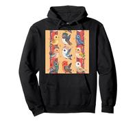 Sami Duodji Style Cute Birds Pullover Hoodie