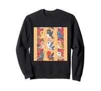Sami Duodji Style Cute Birds Sweatshirt
