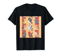 Sami Duodji Style Cute Birds T-Shirt