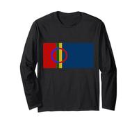 Sami, Sápmi, Sámi People's Flag Long Sleeve T-Shirt