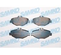 SAMKO 5SP1124 Brake Pad Set, disc brake for MERCEDES-BENZ