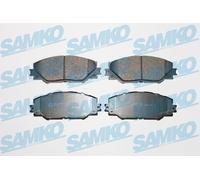 SAMKO 5SP1282 Brake Pad Set, disc brake for TOYOTA