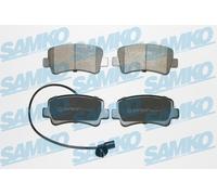 SAMKO 5SP1578 Brake Pad Set, disc brake for NISSAN,OPEL,RENAULT,VAUXHALL