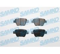BRAKE PAD SET DISC BRAKE 5SP1608 FOR VW GOLF/VI BORA/IV SCIROCCO CADDY/III/MPV