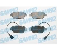 BRAKE PAD SET DISC BRAKE 5SP1656 FOR ALFA ROMEO PEUGEOT FIAT FIORINO GRANDE 0.9L