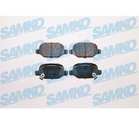 BRAKE PAD SET DISC BRAKE 5SP1724 FOR FIAT 312A2.000/A7.000 0.9L 2cyl PANDA 1.2L