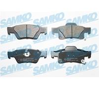 Brake pads 5SP1737 SAMKO for JEEP DODGE