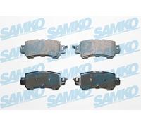 SAMKO 5SP1756 Brake Pad Set, disc brake for MAZDA