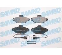 BRAKE PAD SET DISC BRAKE 5SP1906 FOR FIAT FORD 169 A4.000 1.2L 4cyl 500 1.2L KA