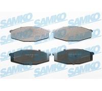 SAMKO 5SP289 Brake Pad Set, disc brake for NISSAN