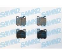 SAMKO 5SP334 Brake Pad Set, disc brake for CHEVROLET,OPEL,SAAB,VAUXHALL