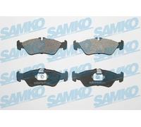 SAMKO 5SP610 Brake Pad Set, disc brake for MERCEDES-BENZ,PUCH
