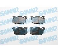 SAMKO 5SP642 Brake Pad Set, disc brake for CITRO?N,PEUGEOT