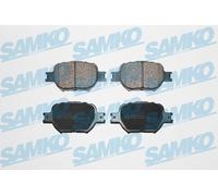 SAMKO 5SP837 Brake Pad Set, disc brake for TOYOTA,TOYOTA (FAW)