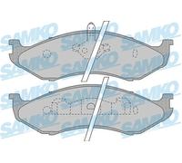 SAMKO 5SP896 Brake Pad Set, disc brake for JEEP