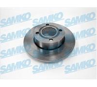 2x Brake disc solid A1201P LPR for AUDI 80 B4 Saloon 80 B4 Avant