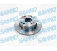 2x Brake disc solid A4211P SAMKO for ROVER HONDA