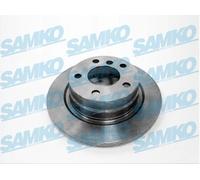 X2 PCS L&R SIDES REAR BRAKE DISC B2058P