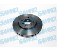X2 PCS L&R SIDES FRONT FITS BMW 3 316 BRAKE DISC B2171V SAMKO