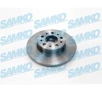 2x Brake disc solid F2019P SAMKO for FIAT 500L TIPO Saloon TIPO Hatchback