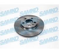 X2 PCS L&R SIDES FRONT L2055V BRAKE DISC SAMKO