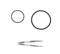 Samkosaca CD Player Belts Kit for Sony 5-Disc CD Player CDP-CE245 CDP-CE275 CDP-CE345 CDP-CE375 CDP-CE545 CDP-CE575 CDP-C741 MCE-CX80K with Tweezers