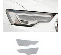 SamLng Car Front Light Film for Audi A3 8v A4 B8 B9 A5 A6 C8 A7 A8 Tt for Etron R8 Front Light Transparent TPU Sticker fit Car Headlight Protective Film