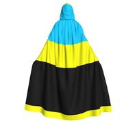 SamLng Flag of the Sultanate of Burongan Hooded Cloak â€“ Adult Role Play Costume Cosplay â€“ Perfect for Christmas, Wizard, Magician Themed Parties