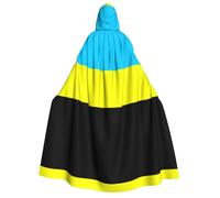 SamLng Flag of the Sultanate of Burongan Hooded Cloak Adult â€“ Universal Role Play Costume, Cosplay Cape Robe â€“ Perfect for Halloween, Easter, Carnival