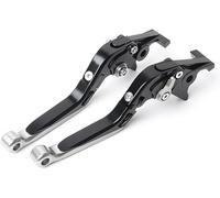SamLng Motorcycle Brake Clutch Levers for Honda Cb1000 Big 1993 1994 1995 1996 Extendable Brake Clutch Levers and Handlebar Hand Grips Ends