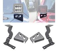 Samman FJ Cowl Light Bracket Hood Ditch Mount A Pillar LED Pods Driving Light Mounting Bracket Compatible with Toyota FJ Cruiser 2007-2014 …